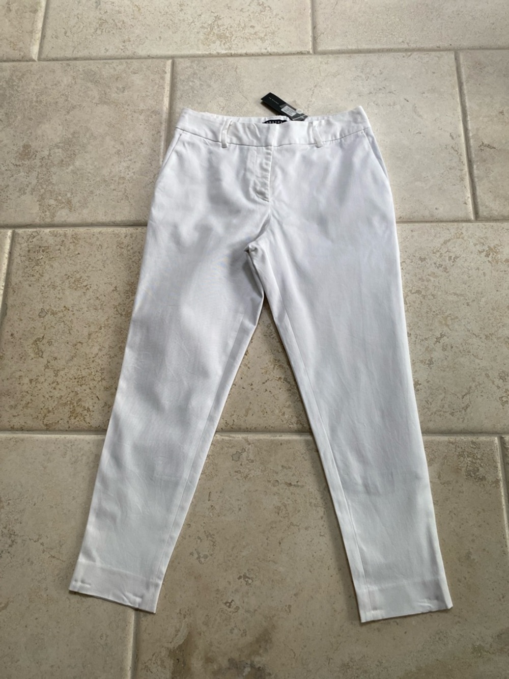 NDSTRY by ICO White Dress Pants Lined Size 6 Petite NEW WITH TAGS